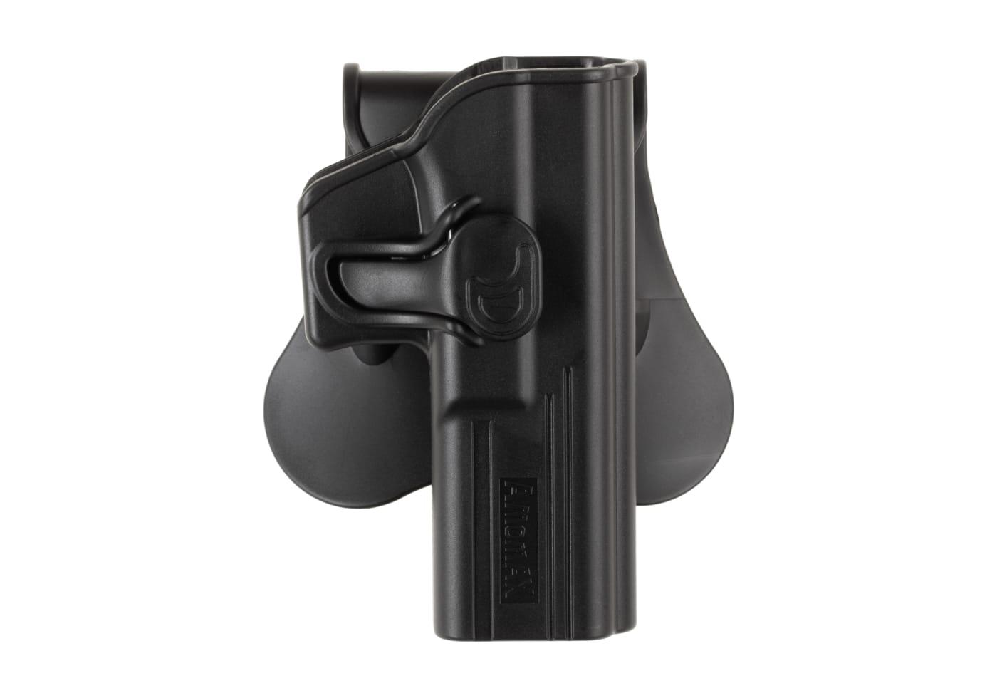 funda pistolera Amomax Glock 17 negra
