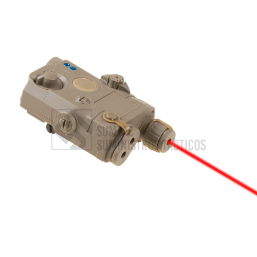 AN/PEQ-15 LA-5 MÓDULO LASER ROJO, COLOR TAN.