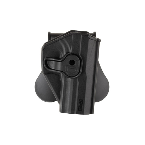 funda pistolera Amomax Glock 17 negra 2-R2G1700