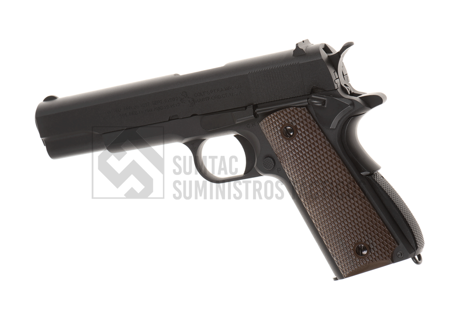 Pistola Airsoft Colt 1911 Gmp1911 G&g Full Metal 6mm Maletin