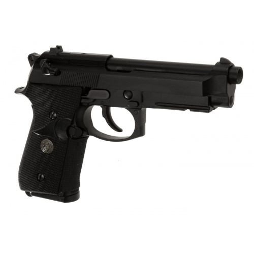 WE TECH M9 A1 BERETTA 92, M9 A1 GBB, 6mm. COLOR NEGRO. METAL.
