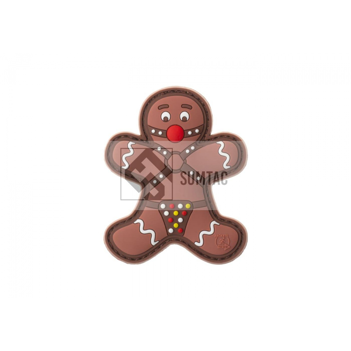 PARCHE DE GOMA JTG, GALLETA BDSM,BONDAGE.