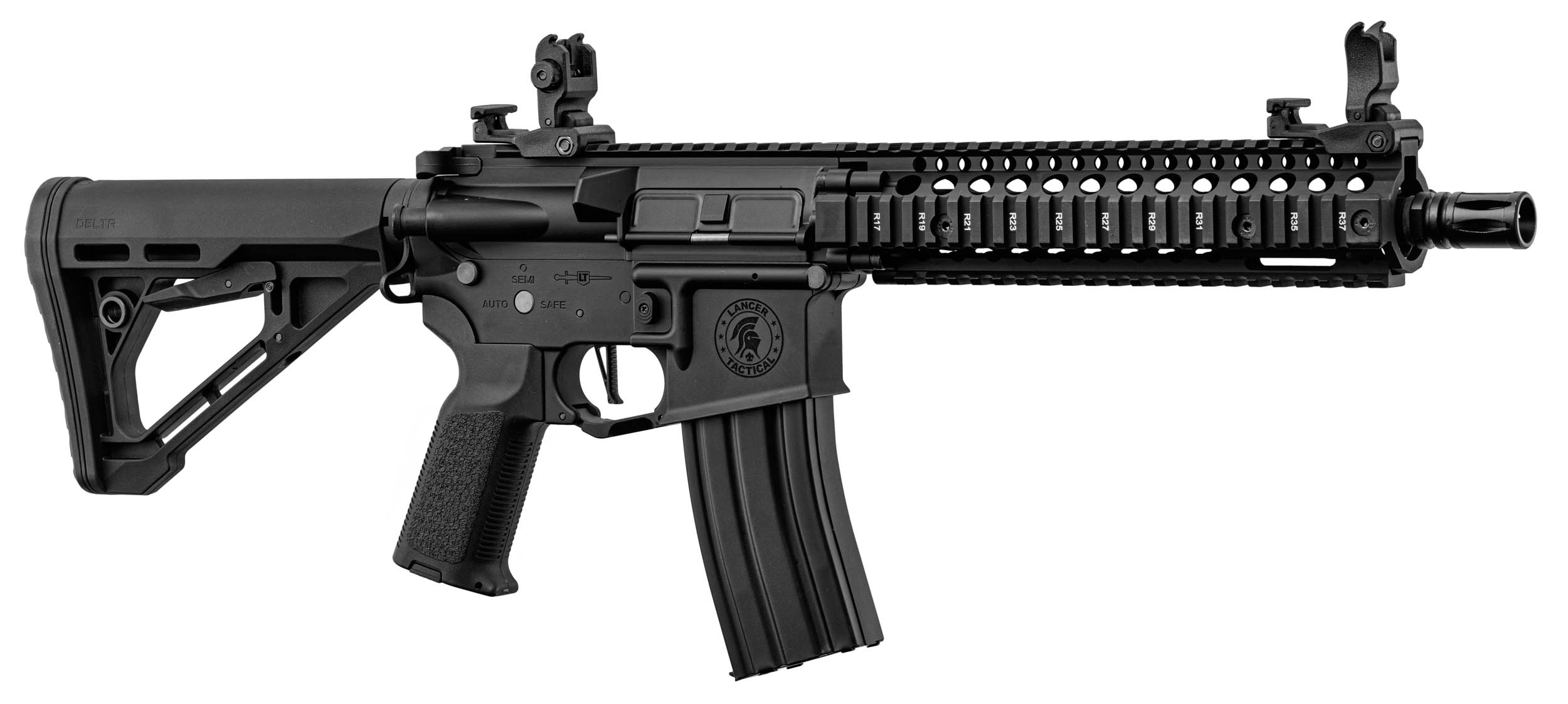 LANCER TACTICAL AEG MK18 GEN3 NEGRA, ETU NEBULA, FULL METAL. - Imagen 3