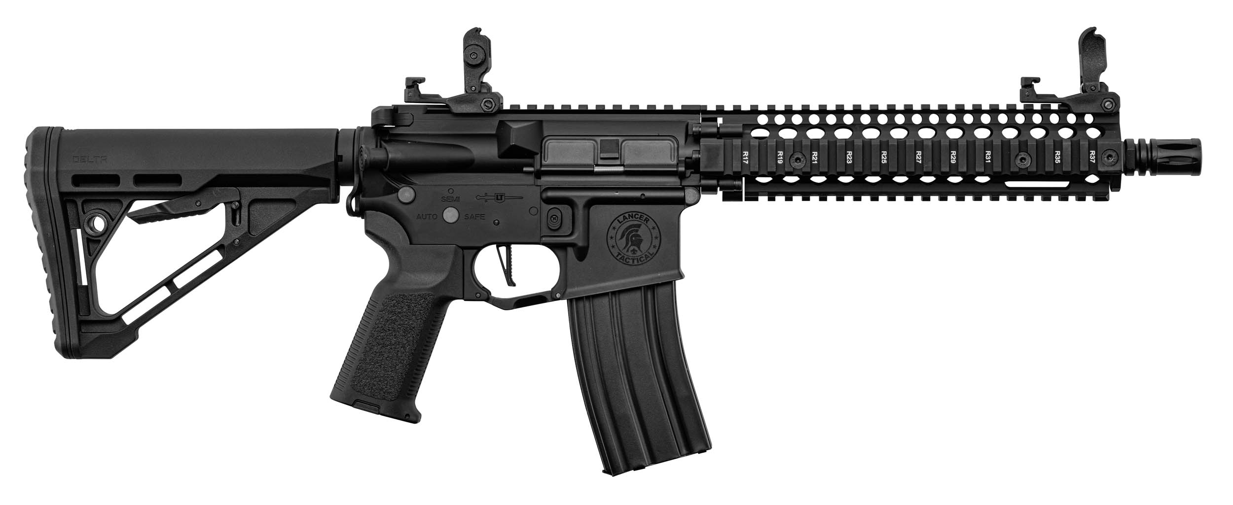 LANCER TACTICAL AEG MK18 GEN3 NEGRA, ETU NEBULA, FULL METAL. - Imagen 4