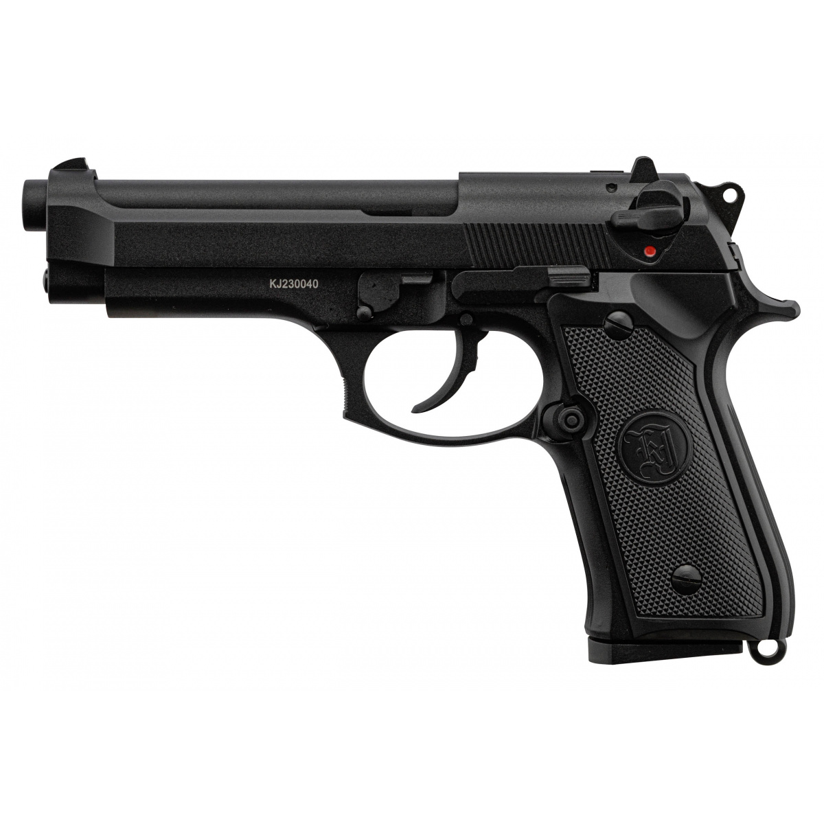 KJ WORKS, M9 BERETTA PISTOLA DE AIRSOFT GBB, FULL METAL. - Imagen 4