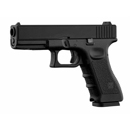 KJ WORKS, KP17 PISTOLA DE AIRSOFT GBB, CORREDERA DE METAL.
