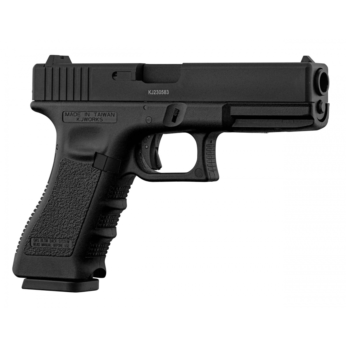 KJ WORKS, KP18 PISTOLA DE AIRSOFT GBB, CORREDERA DE METAL, FULL AUTO. - Imagen 2