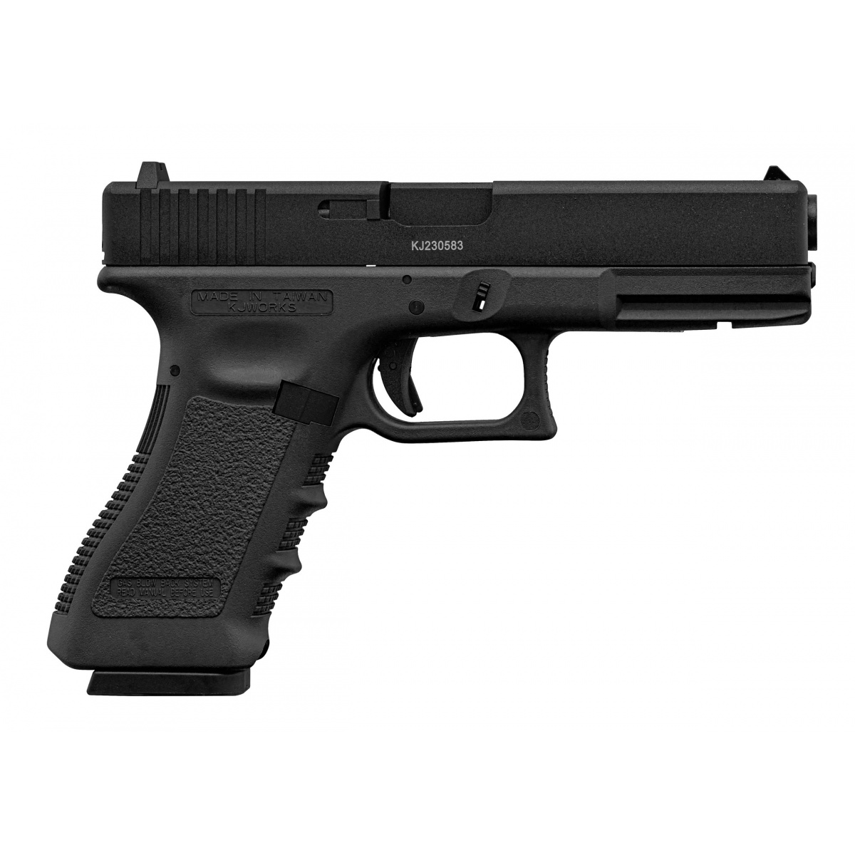 KJ WORKS, KP18 PISTOLA DE AIRSOFT GBB, CORREDERA DE METAL, FULL AUTO. - Imagen 3