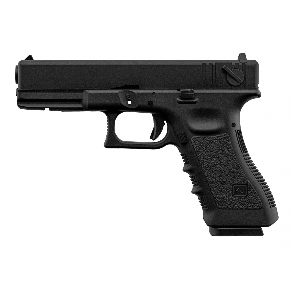 KJ WORKS, KP18 PISTOLA DE AIRSOFT GBB, CORREDERA DE METAL, FULL AUTO. - Imagen 4