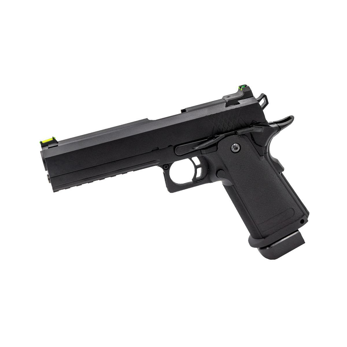 RAVEN,PISTOLA 6 mm GAS GBB, HI CAPA 5.1 DE METAL, COLOR NEGRO. - Imagen 3