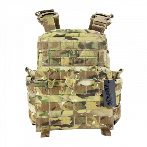 CONQUER CHALECO APC, PATRÓN MULTICAM.