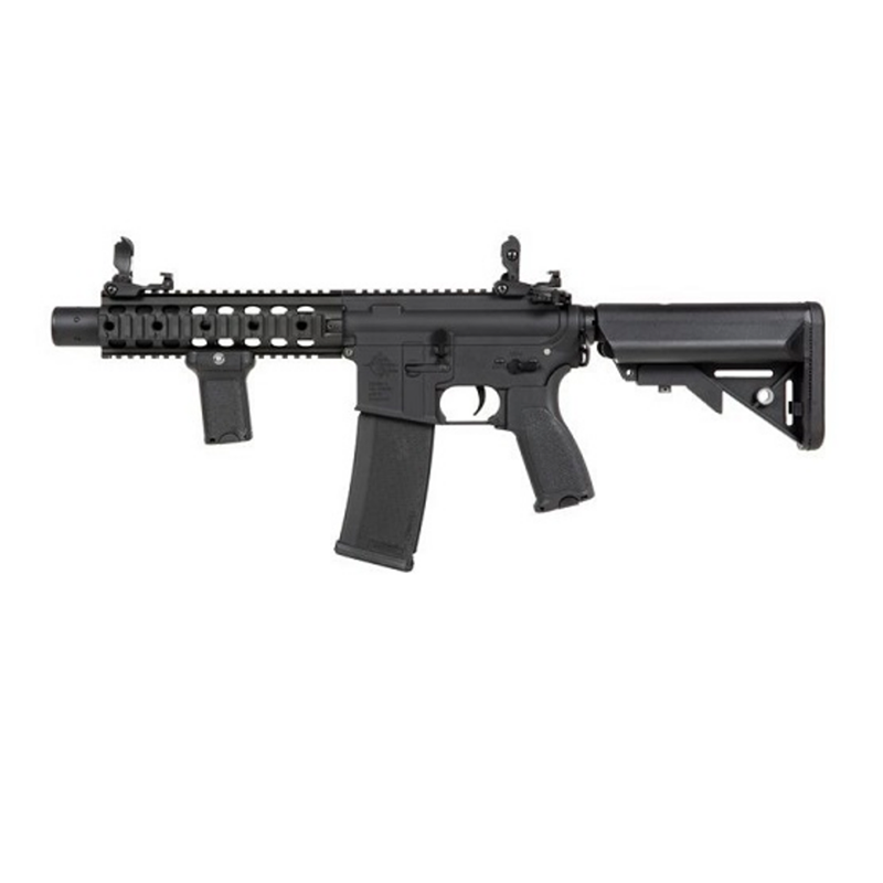 RÉPLICA DE AIRSOFT M4, SPECNA ARMS, SA-E05 EDGE X-ASR, COLOR NEGRO.