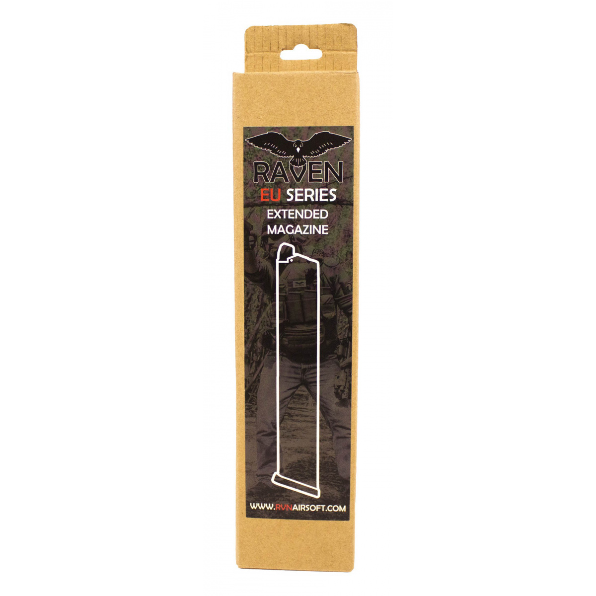 RAVEN, CARGADOR GAS EXTENDIDO, PARA SERIE EU7 Y EU8.
