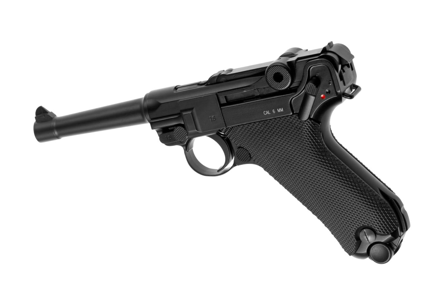 KWC, LUGER P08 FULL METAL CO2 GBB, 6 mm. - Imagen 4