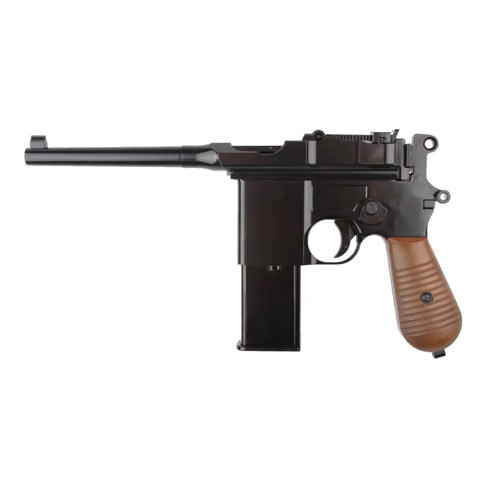 WE MAUSER C96 FULL AUTO FULL METAL GAS 6 mm.