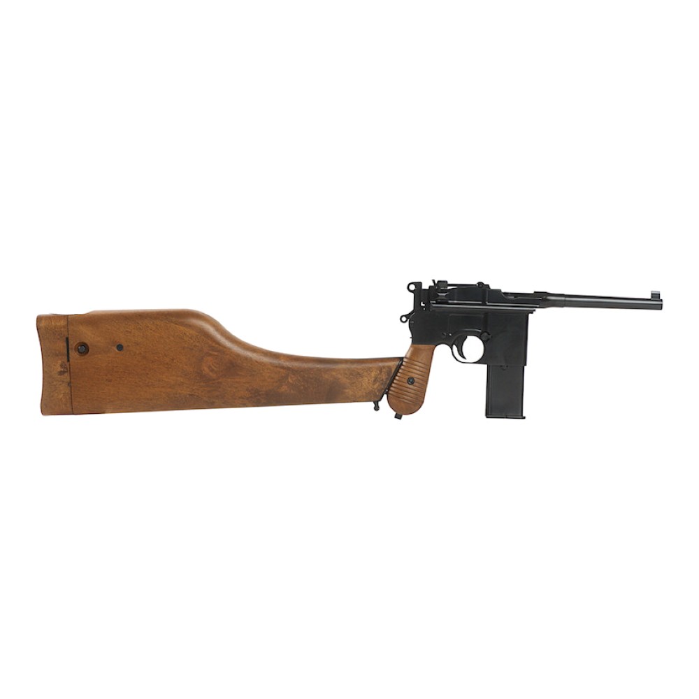 WE MAUSER C96 FULL AUTO FULL METAL GAS 6 mm. - Imagen 4