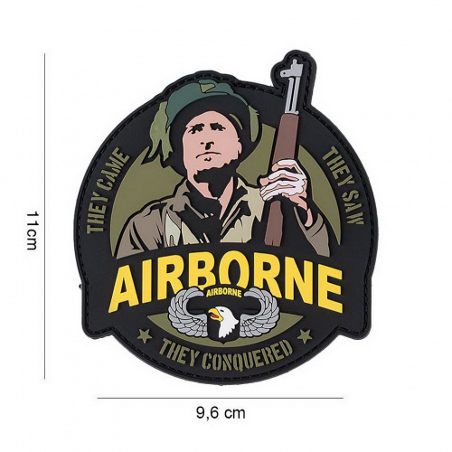 PARCHE 3D PVC "101st AIRBORNE" ,WWII.