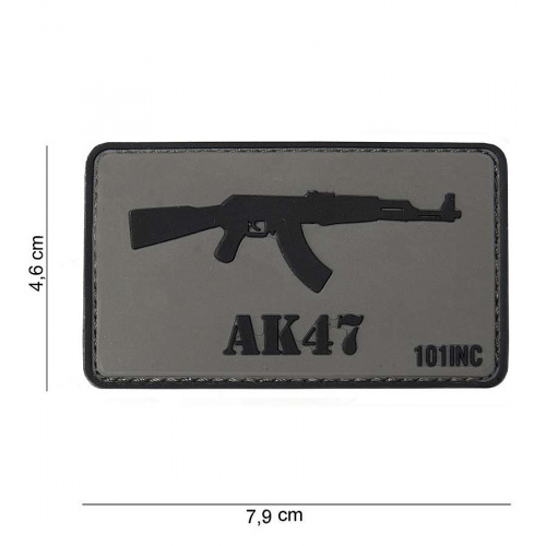 PARCHE 3D PVC AK47