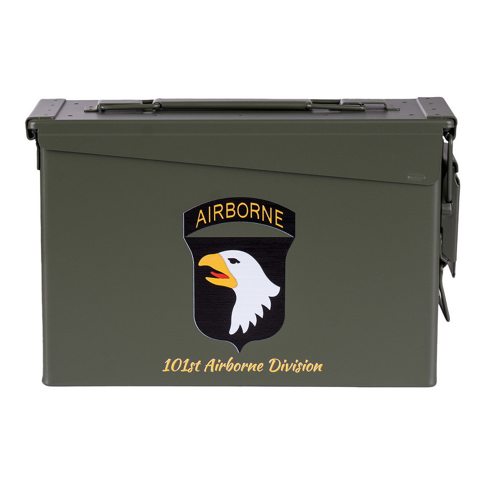 LATA DE MUNICIÓN .30 REACONDICIONADA , 101 AEROTRANSPORTADA.