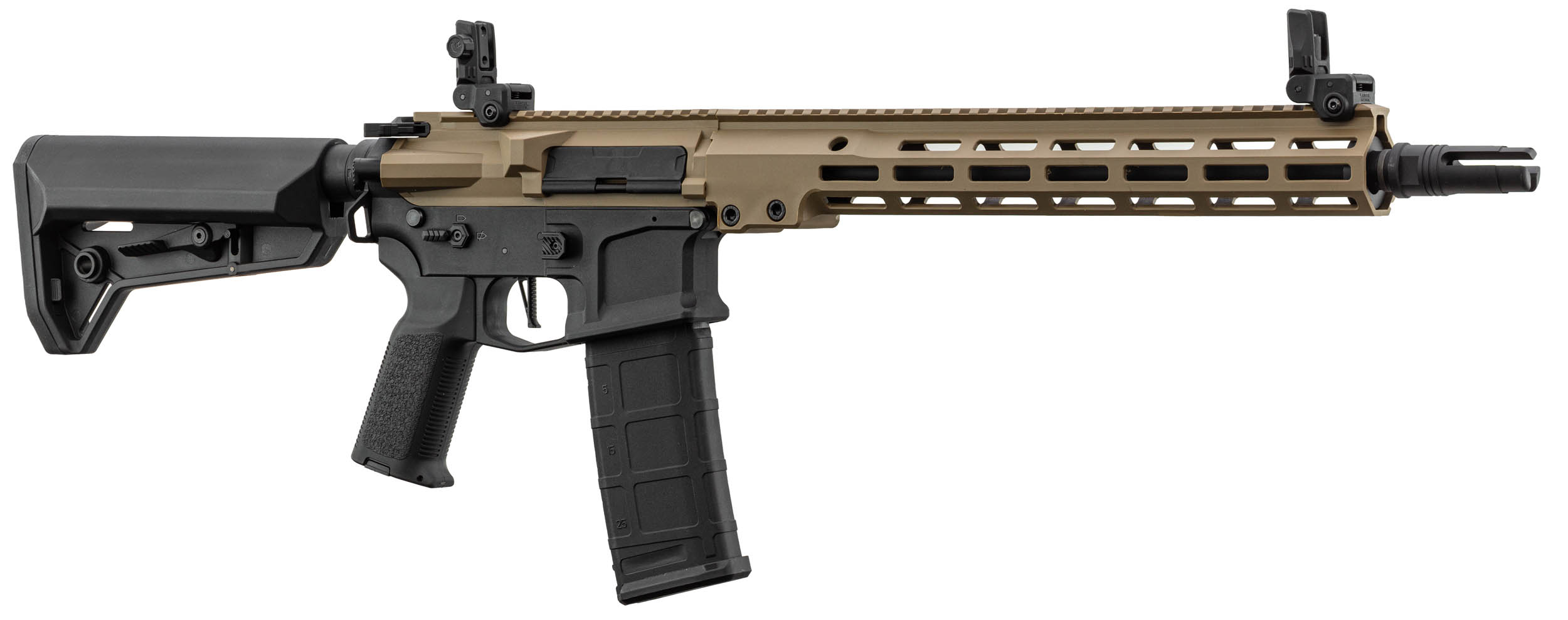 LANCER TACTICAL, AEG, M4 12 LT-44 STALKER GEN 2 NRS PACK COMPLETO, MK16 URGI