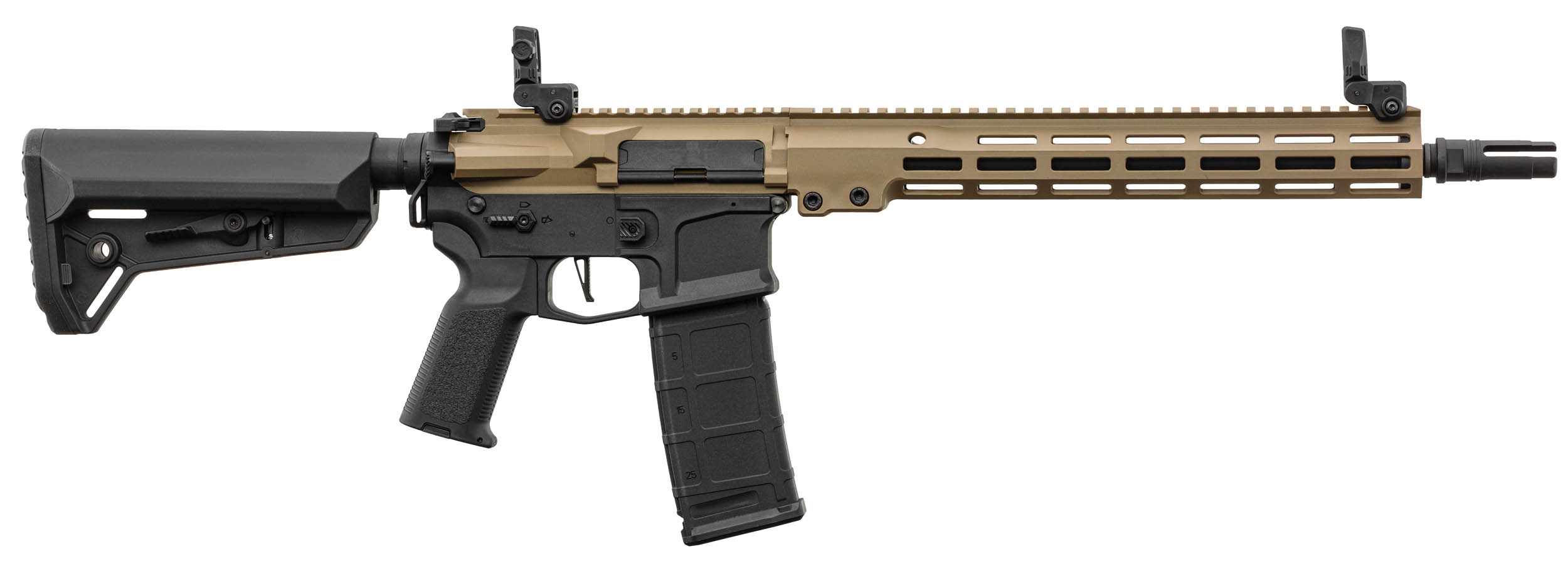 LANCER TACTICAL, AEG, M4 12 LT-44 STALKER GEN 2 NRS PACK COMPLETO, MK16 URGI - Imagen 2