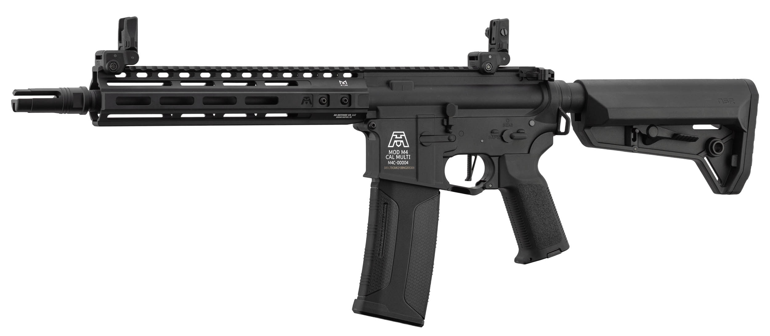 RÉPLICA AEG LANCER TACTICAL TYPEA MK2 10" GEN 2 LICENCIA BG DEFENSE - Imagen 4