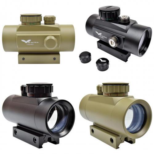 JS TACTICAL ÓPTICA TUBO 40 mm. RED DOT.