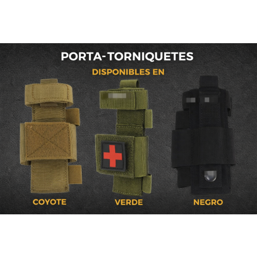 POUCH PORTA TORNIQUETE TELA.
