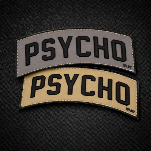 PARCHE 3D PVC PSYCHO.