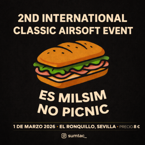 TICKET ENTRADA PARTIDA. " 2ND INTERNATIONAL CLASSIC AIRSOFT EVENT "