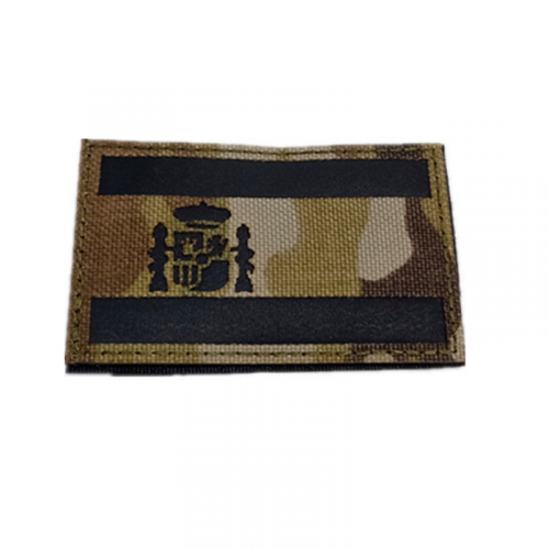 Parche bandera de España camuflaje táctico