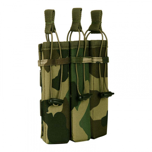 POUCH TRIPLE PARA CARGADORES DE MP5/MP7/MP9 WOODLAND 101 NC
