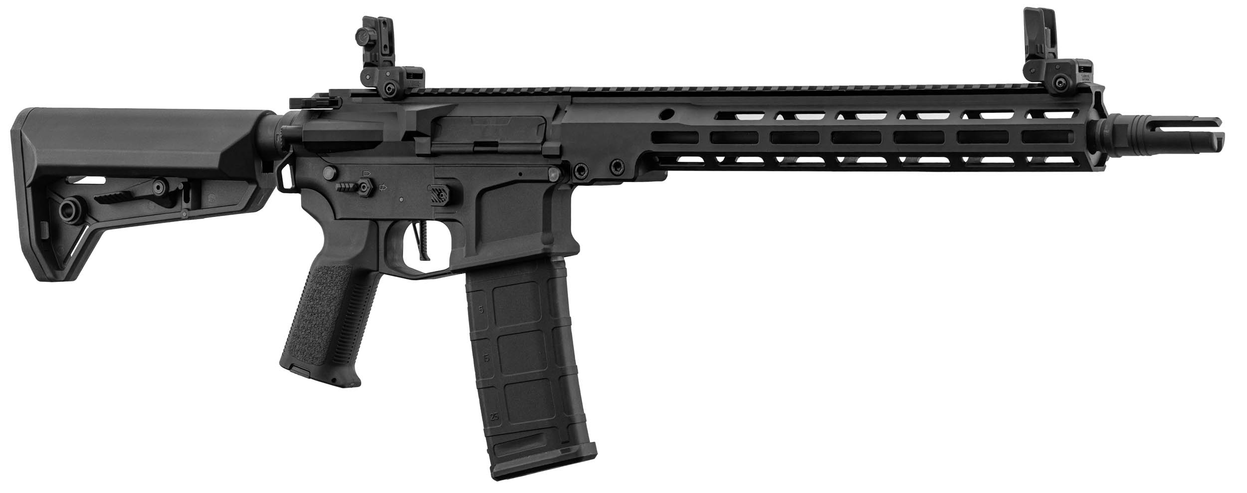 LANCER TACTICAL, RÉPLICA AEG, M4 STALKER 12 LT 44 NEGRA, GEN2, NSR - Imagen 2