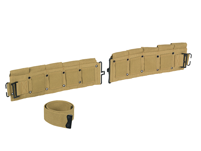 Ceñidor porta-cargador US Army WW2 M1 para 10 cargadores. - Imagen 5