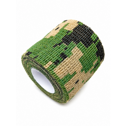 CINTA TÁCTICA AUTO ADHESIVA COLOR "WOODLAND DIGITAL"