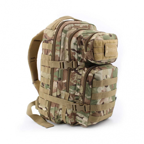 MOCHILA TÁCTICA,  MOLLE  20L MULTICAM, IMMORTAL WARRIOR.