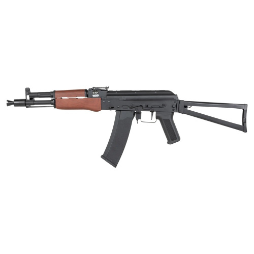 RÉPLICA DE AIRSOFT ELÉCTRICA AKS-74U, SPECNA ARMS SA-J78 CORE HAL ETU GEN.2,COLOR NEGRO METAL