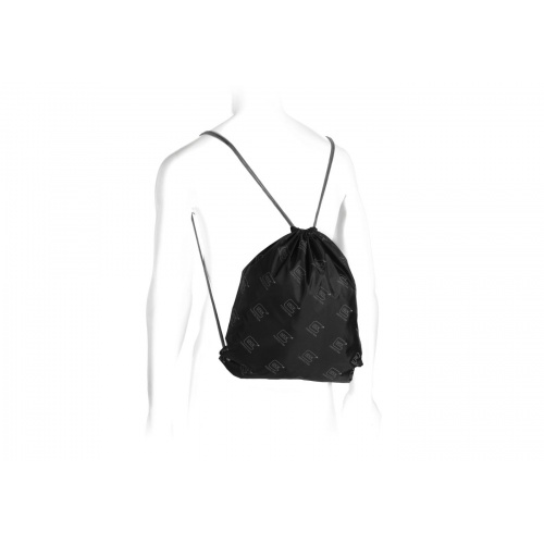 GLOCK® Bolsa/Mochila de Gimnasio Original – Saco Deportivo con Cordones, Negro