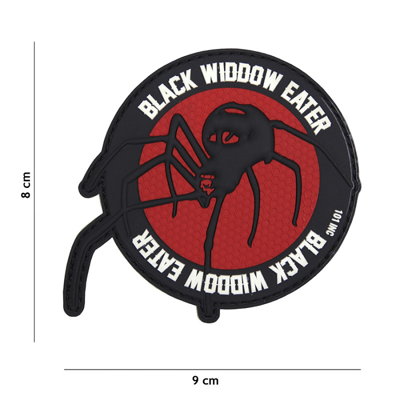 PARCHE PVC BLACK WIDOW EATER (DEVORADOR DE VIUDAS NEGRAS)