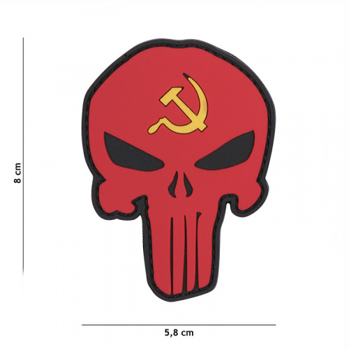 PARCHE 3D PVC PUNISHER URSS