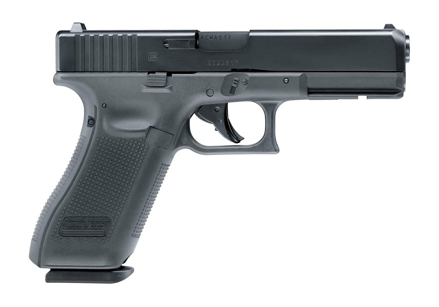 PISTOLA GLOCK 17 GEN5 BLOWBACK CO₂ 4.5 MM BB – UMAREX OFICIAL
