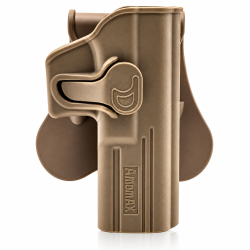 funda pistolera Amomax para Glock 17 22 31 TAN