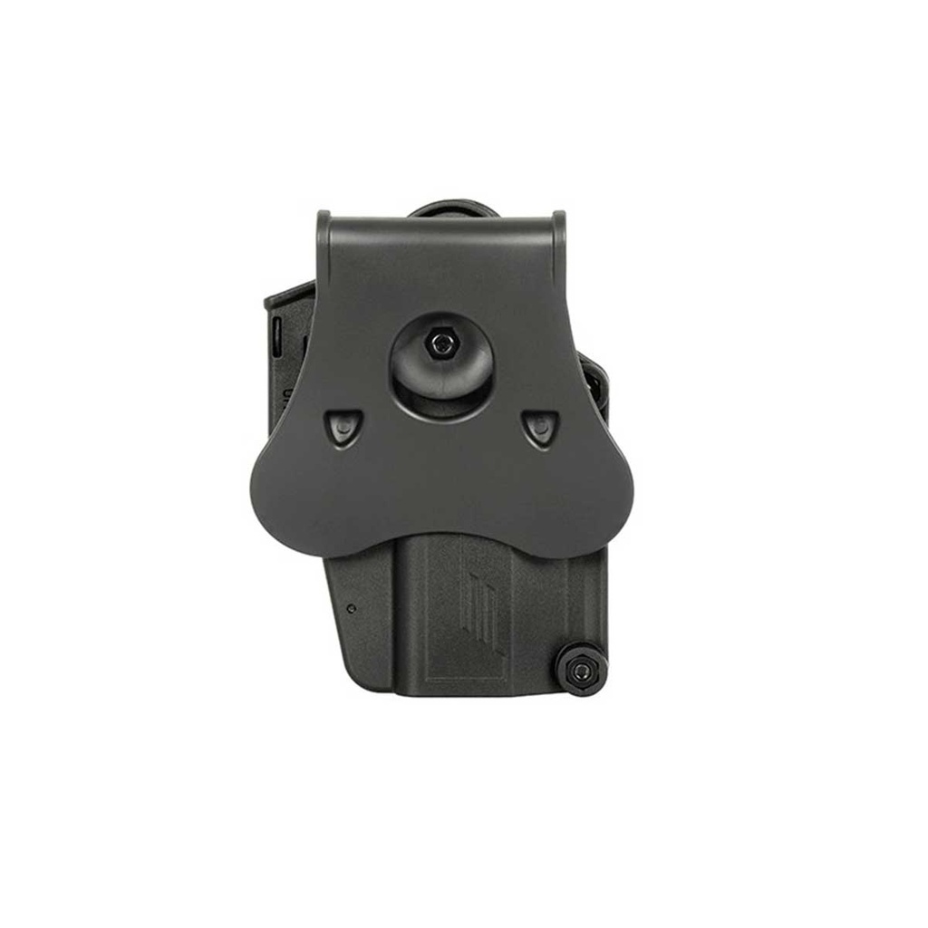Funda pistolera universal Amomax AM-UH para zurdos – Negra - Imagen 2