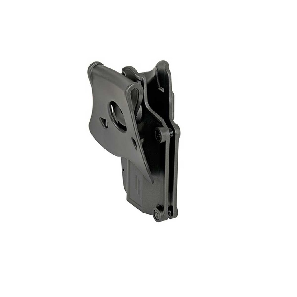 Funda pistolera universal Amomax AM-UH para zurdos – Negra - Imagen 3