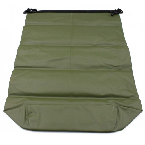 Bolsa estanca 20L verde Immortal extendida con cierre enrollable
