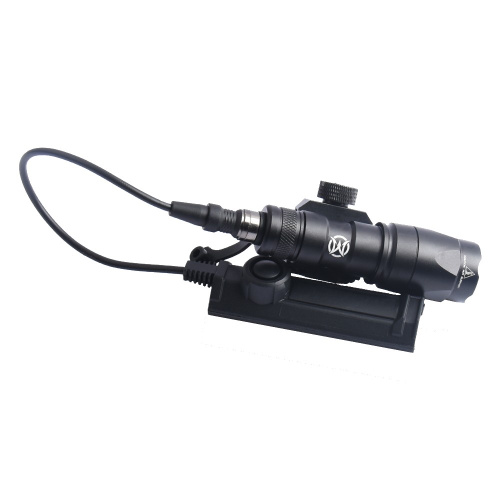 Linterna táctica WADSN Mini LED con pulsador remoto para raíl de 20 mm