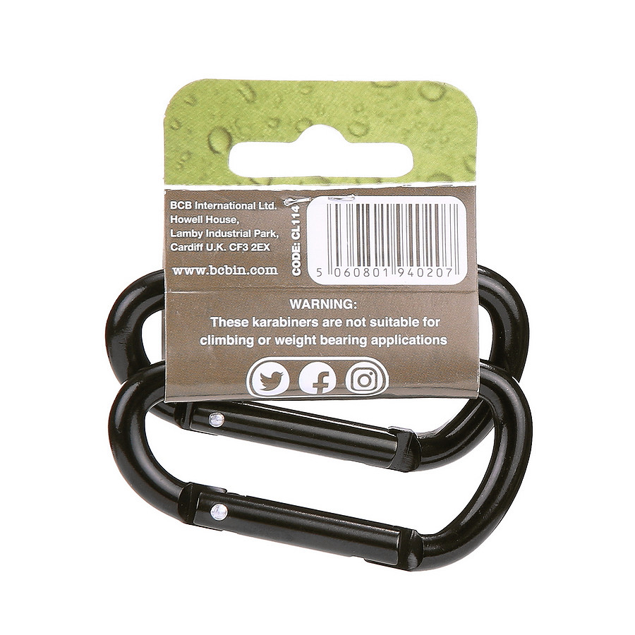 Pack de 2 Mosquetones BCB de 8 mm - Imagen 3